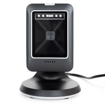 Desktop 2D QR Omnidirectional Barcode Scanner Barcode Reader Auto Sense Data Matrix PDF417 1D 2D Scanners