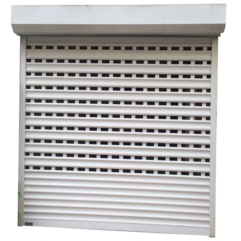 Automatic Windproof Roller Shutter Door Warehouse Roll up Garage Door