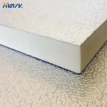 original manufacturing directly sale PU insulation panel  board+Aluminium foil sheet panel customization