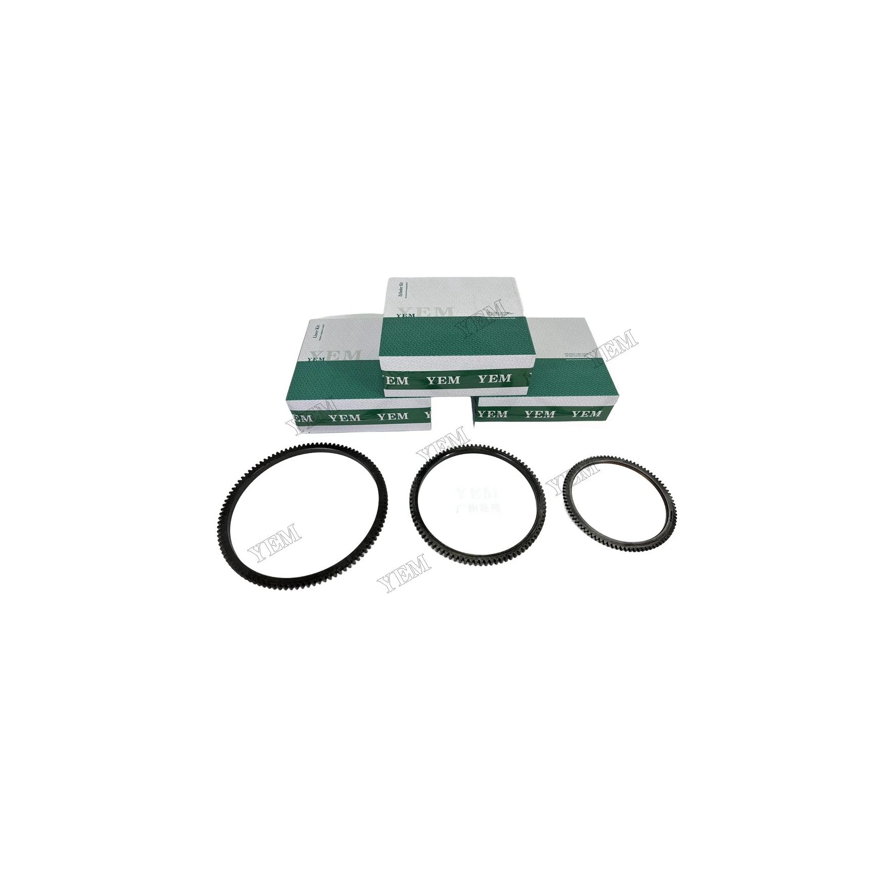 Replaces 2AB1 2KC1 3AB1 3AD1 Flywheel Gear Ring for Isuzu Engine Rebuild Kit