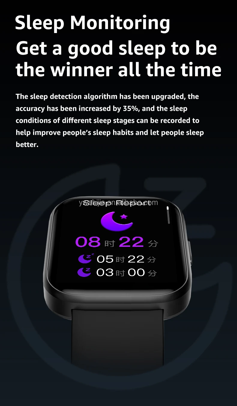 New Arrival 1.69 Inch GTS4 Lithium Battery TFT Screen GPS Position Tracking Smart Watch Bracelet