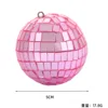Clous en corne rose 5cm