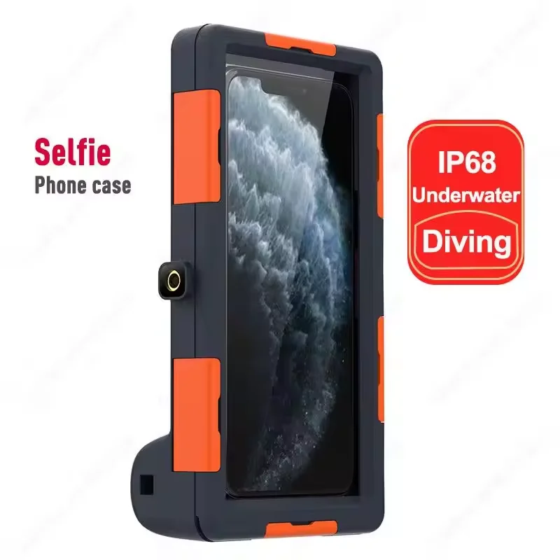 360 Full Waterproof Diving Cell Mobile Phone Case Cover High Clear Transparent For Iphone 15 14 13 12 Plus Pro Max