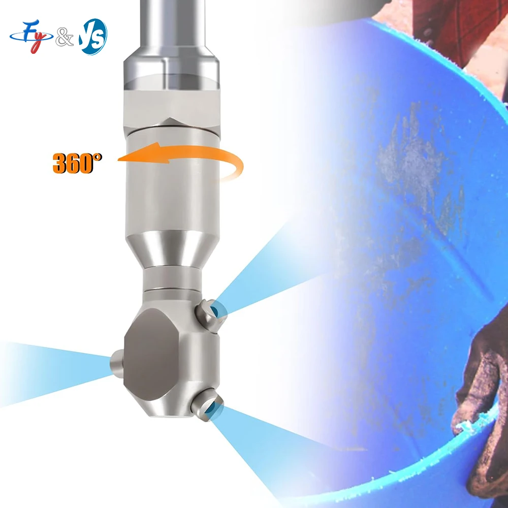 High Quality Tank Rotating Washing Nozzle, Barrels/Food Vats/Chemical Tanks/Processing Vessels Cleaning Nozzle