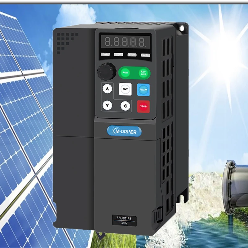 15kw VFD Drives Variable Frequency Converter 3 Phase Solar Pump Inverter with Mppt