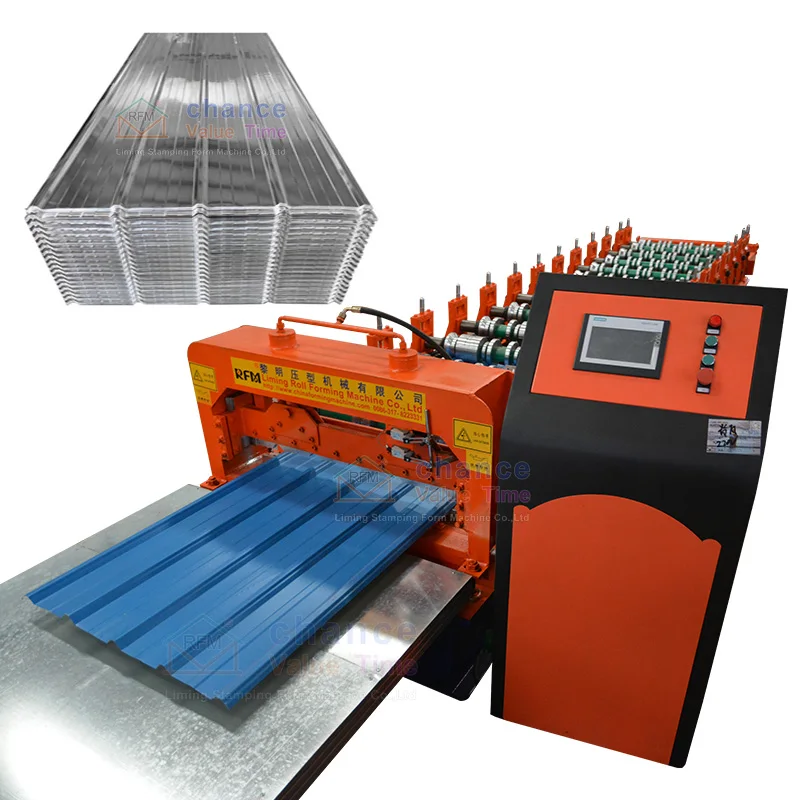 Building Material Machinery Ibr Roof Sheet Corrugated Iron Roofing Zinc Sheet Making Machine Roof Sheet Roll Forming Machine