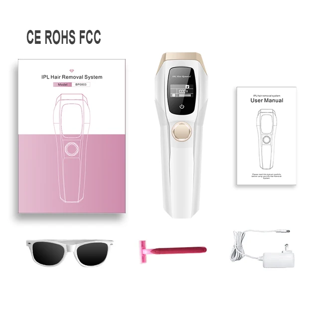 Intense Pulsed Light for Laser IPL Permanent Hair Removal at Home
