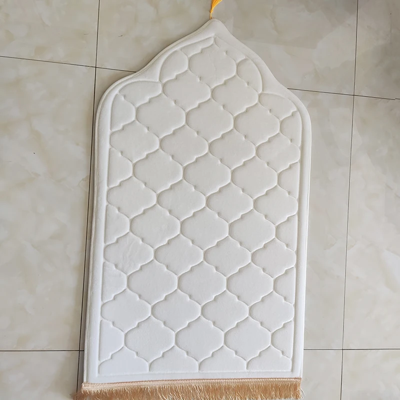 New Design Emboss Sponge Prayer Mat Prayer Rugs for Mosque
