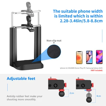 Neewer Camera Slider Carbon Fiber Dolly Rail, 16 Inches/40 Centimeters with 4 Bearings for iPhone & Android Cell Phones detail image