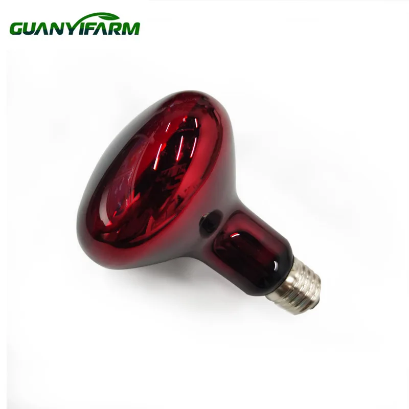 Инфракрасная лампа с нагревом лампа-нагреватель для курицы свиньи собаки черепахи и других животных