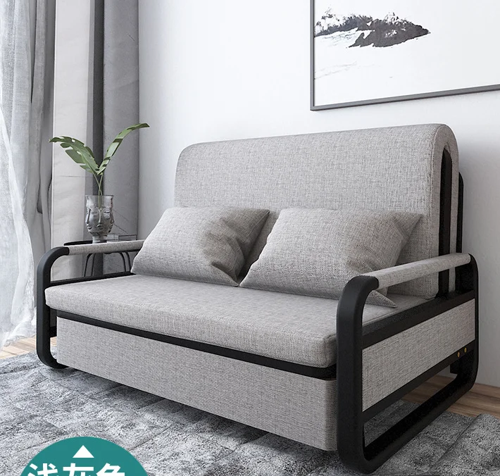 Multifunctional Convertible Sofa Small Couch Sleepers Living Room Family Designs Wood Dropshipping Furniture Cam Fabrics Bed