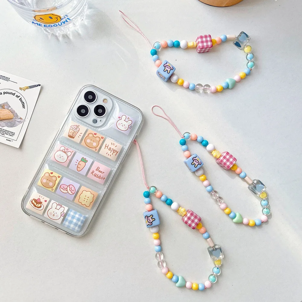 wholesale new mobile phone strap pastel