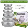6 pcs (950g) anneau + base