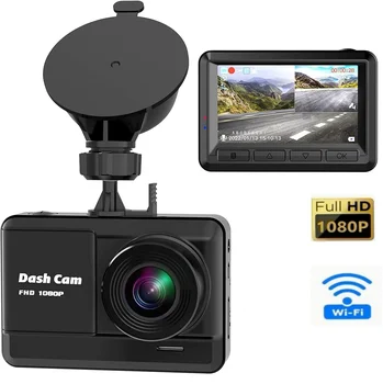 A5 WDR Night Vision HD Tachograph Wide Angle camera Car black box G-Sensor1080p+WiFi car camera dashboard camera car black box