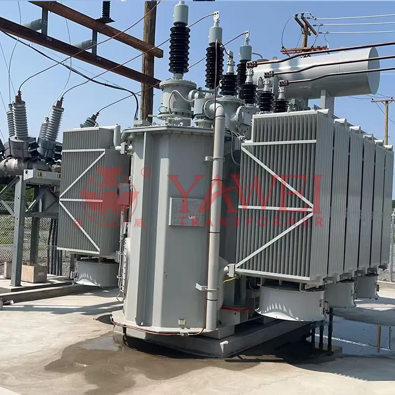 YAWEI 70 Mva Transformer 25 Mva 20mva 150kv Power Transformer Price High Voltage Oil Type Power transformers