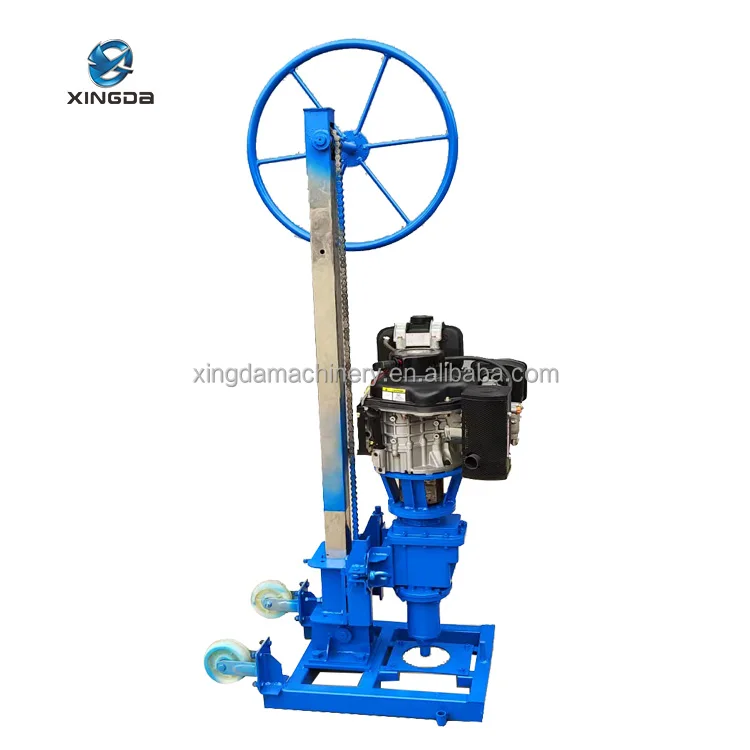 Man Portable Backpack Small 20m Geotechnical Soil Investigation Mine Exploration  Diamond Core Sample Drill Rig