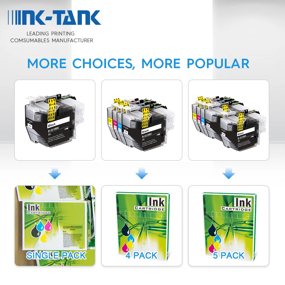 Ink-tank Lc414 Lc416 Lc417 Lc 414 416 417 Premium Color Compatible 