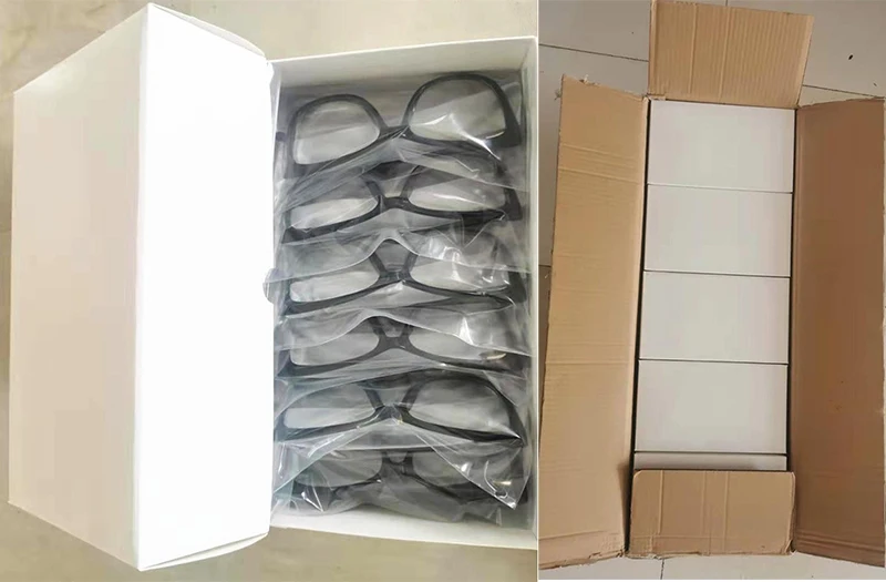 Classic Style Blue Cut Transition Glasses Frame Uv400 Photochromic