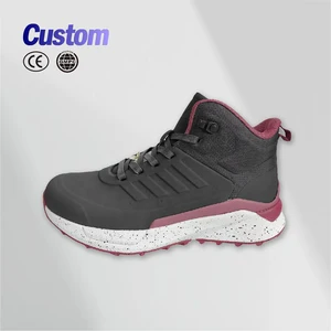 High Quality Elastic Outdoor Shoes Waterproof Hiking Boots Non-slip Lightweight Cushioning for Summer Winter Cross-country