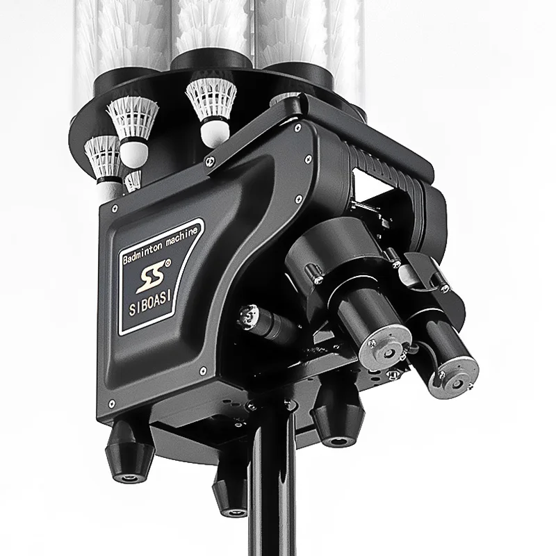 Дешевая машина для бадминтона, поставщик робота для бадминтона, экономичная тренировочная машина для бадминтона B2000