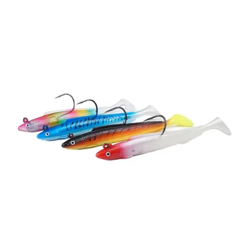 Soft Shad Jig Bait Internal Lead Weighted Floating Bait 15g/30g/40g for Saltwater Fishing & Sea Bass – Soft Lure – view 2