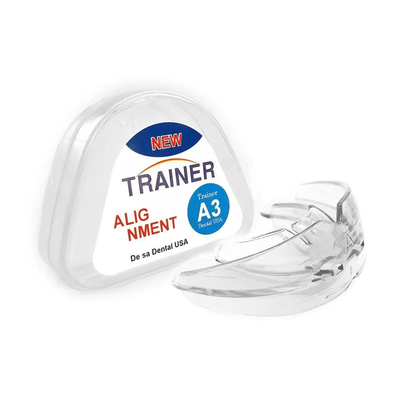 3 Stages Silicone Alignment Trainer Teeth Retainer Teeth Straightener Kids Dental Orthodontic Braces Set