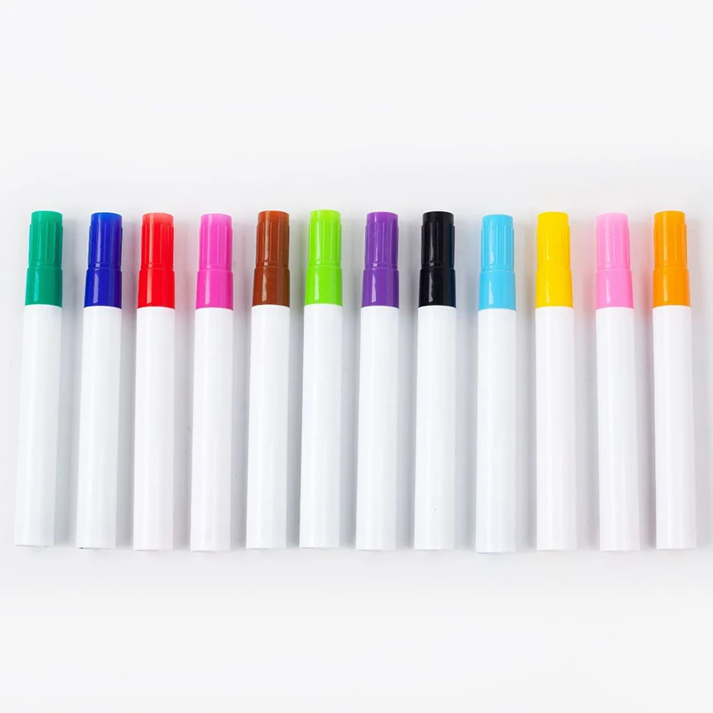 30Pcs Whiteboard Pen Can Be Erased Marker Pens Non-toxic Large