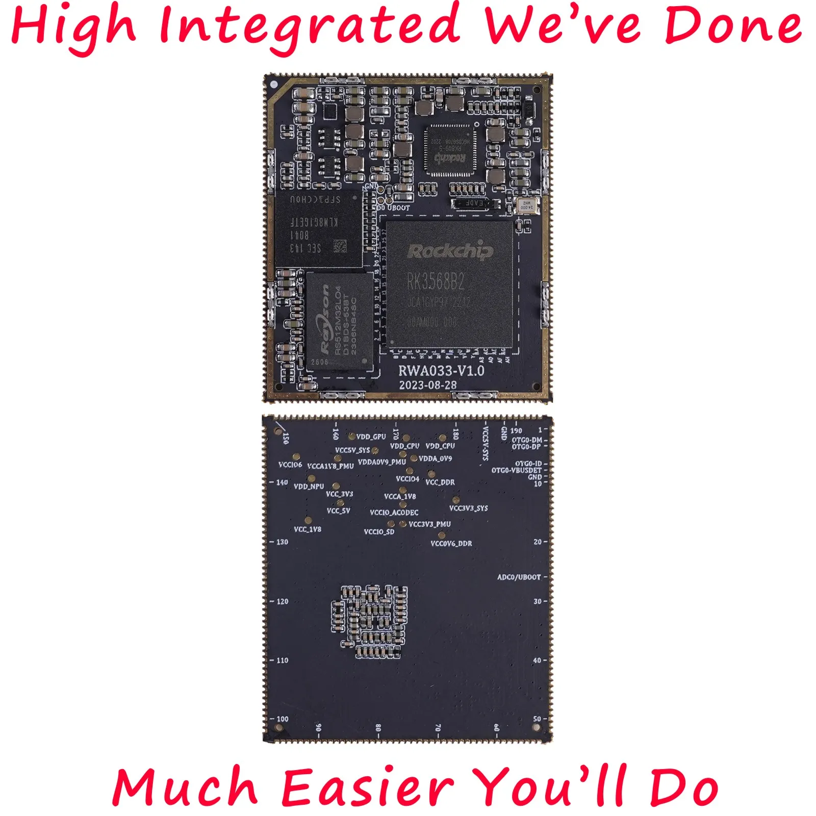 Feature-rich Rockchip Rk3568 Module Android 11 Wifi Gmac 4g 16g Open ...