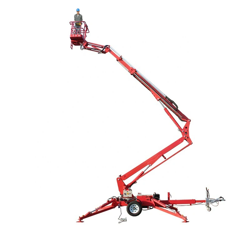 Towable Boom Lift With European Standards for Quick Towing