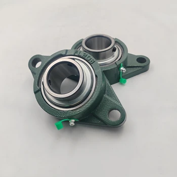FL205 206 207 208 209 210 Cast Iron Pillow Block Bearings Insert Grease Lubricated Conveyor System Housing