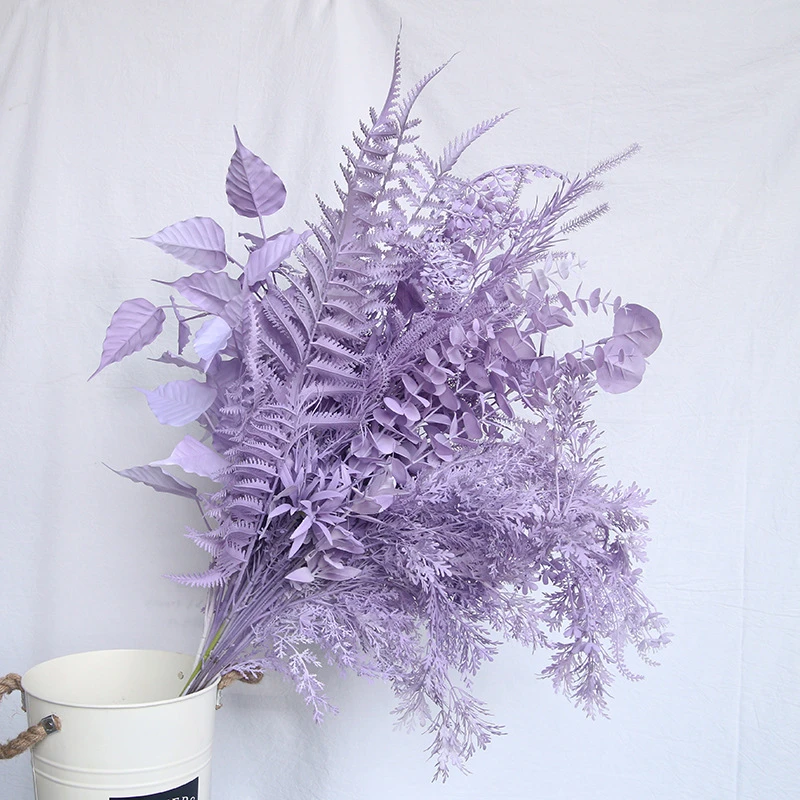 Plantas Artificiales De Tallo Largo Para Decoración De Boda,Material De  Plástico,Flor,Lavanda,Lila,Color Púrpura - Buy Flores Púrpura.,Artificial Flor  Lila,Flores De Plástico Product on 