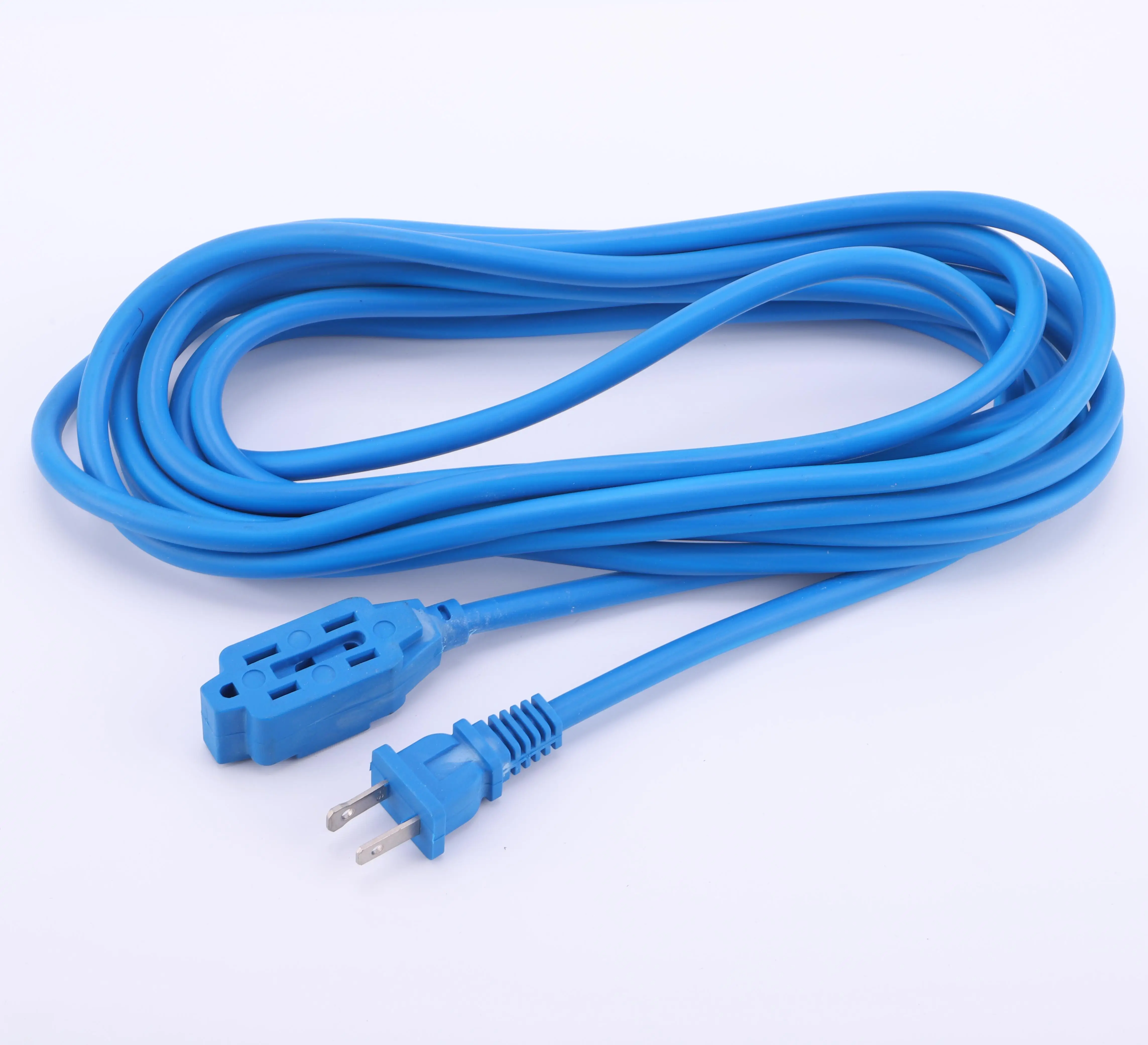 Us Type 2pin Bulk Power Extension Cords For Mexico South America
