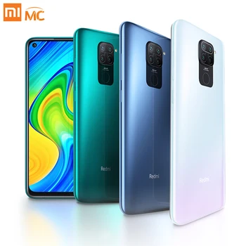 global version xiaomi redmi note 9 4gb 128gb mobile phone helio