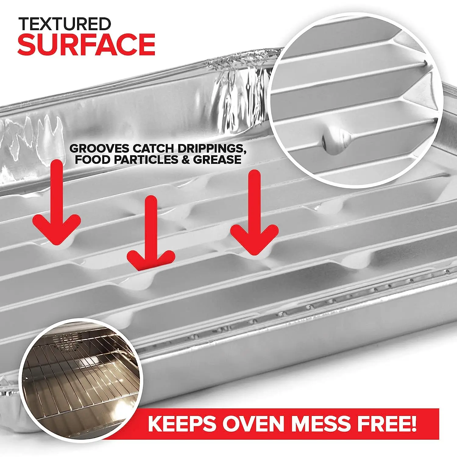 product tia cb27 wholesale high quality reinforced small barbecue aluminum foil plate meal aluminum foil disposable plate container-2