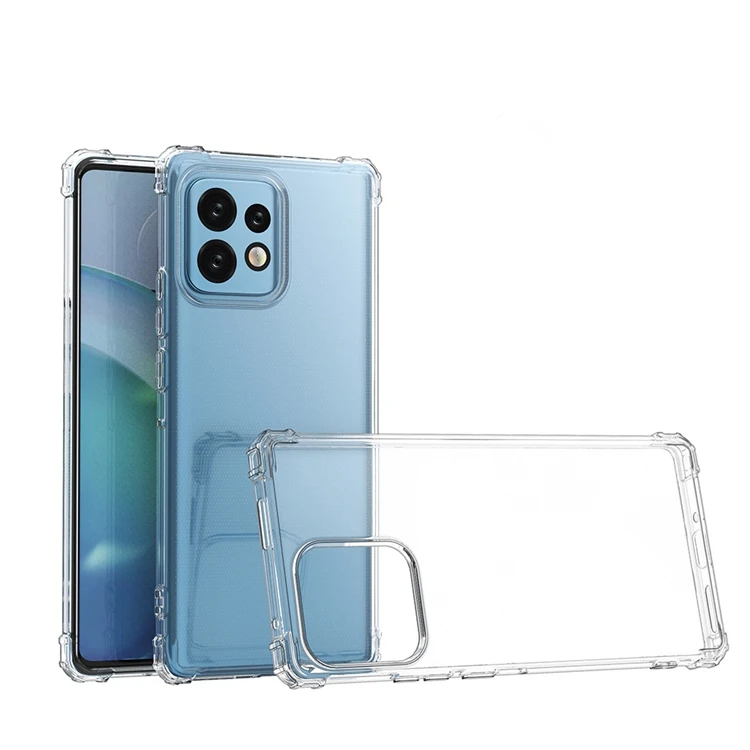 For Tecno Camon 20 Case Shockproof Thin Transparent Crystal Clear Tpu Bumper Phone Case Back Cover