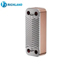 45bar 6m3/h Factory Direct Sale Customized SUS 304/316L Oil Water Brazed Cooler Heat Exchanger