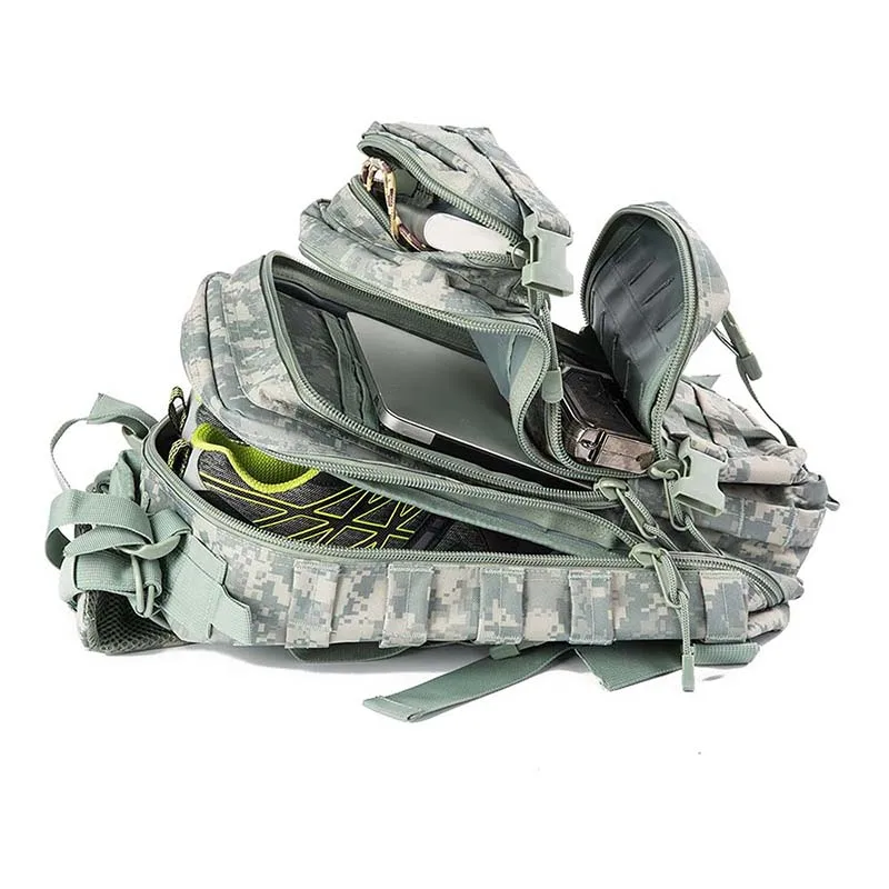 Outdoor Camping Tactical Rucksack for Travel Practical Camouflage Backpack Large Capacity Tactical Backpack