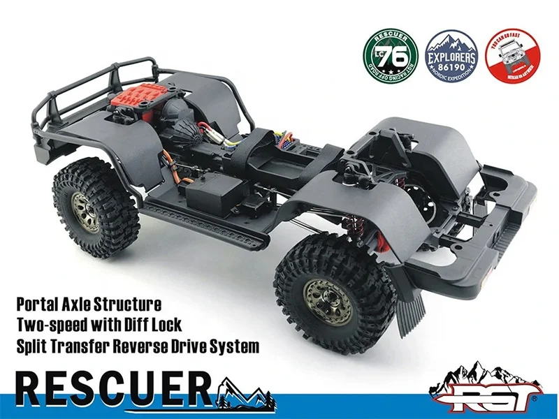 RGT EX86190 Rescuer LC76 1/10 RTR 2.4G 6CH Electric RC SUV