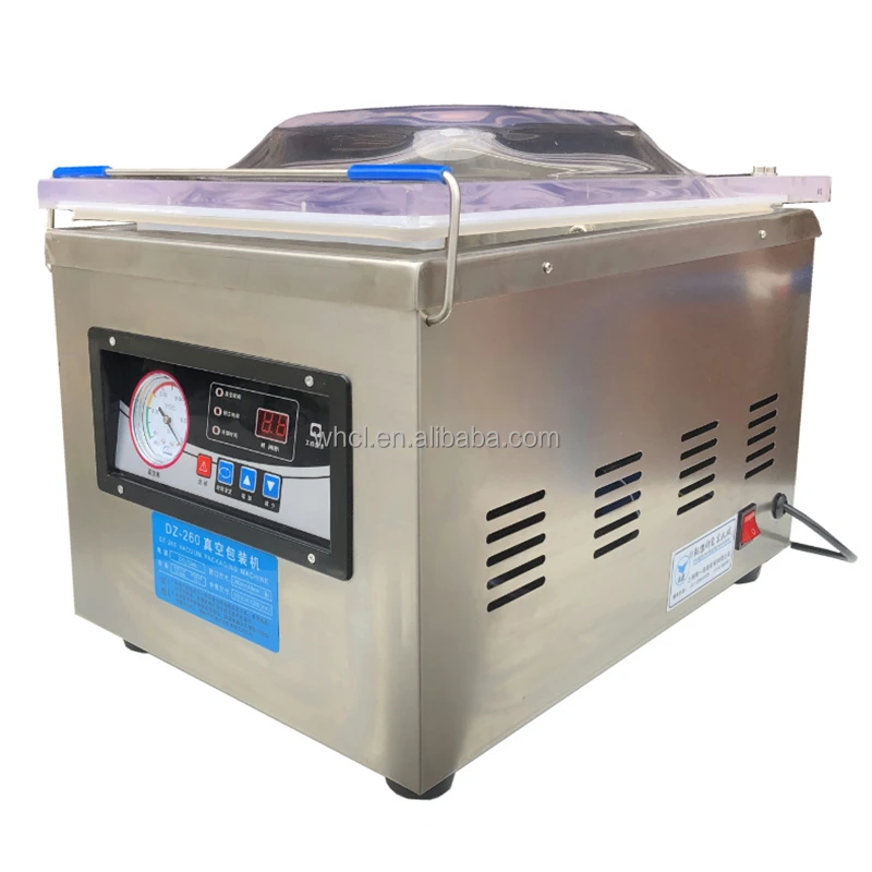 370W Vacuum Chamber Sealer Food Sealing Machine Commercial Packing Machine  110V