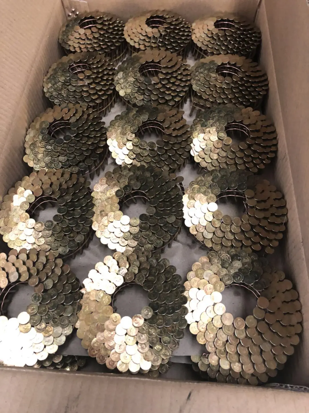 American Market Coil Roofing Nails 15 Degree Collated Big Head Clout