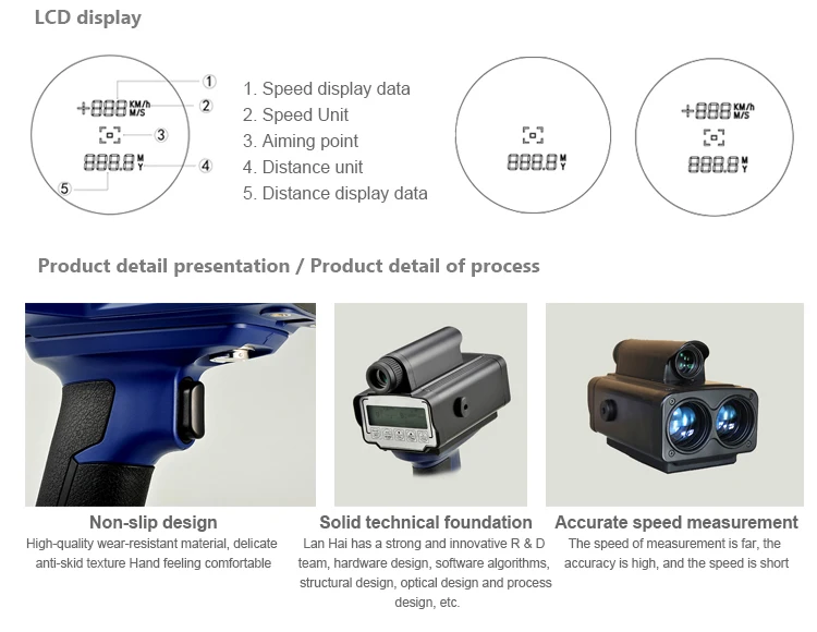 Traffic Design Laser Speed Gun With Speed Radar Buy Polise Laser