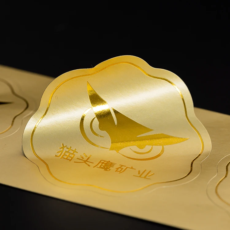 product custom design luxury gold foil embossed waterproof sticker sheet wholesale label stickers-6