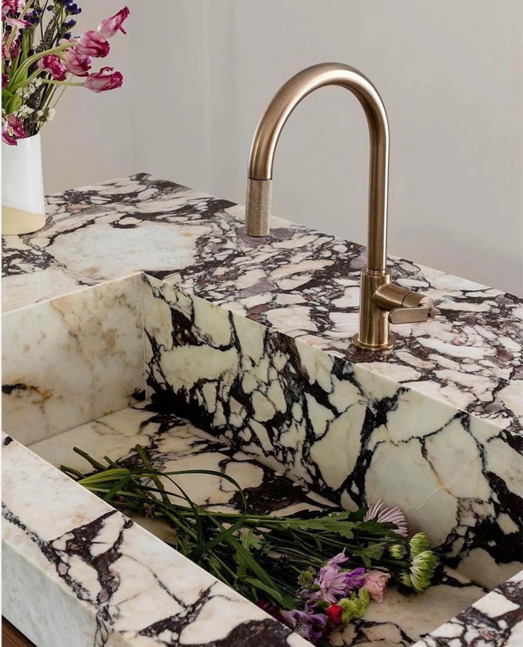 2025 luxury italian calacatta viola marble modern design polished surface villa kitchen countertops-9