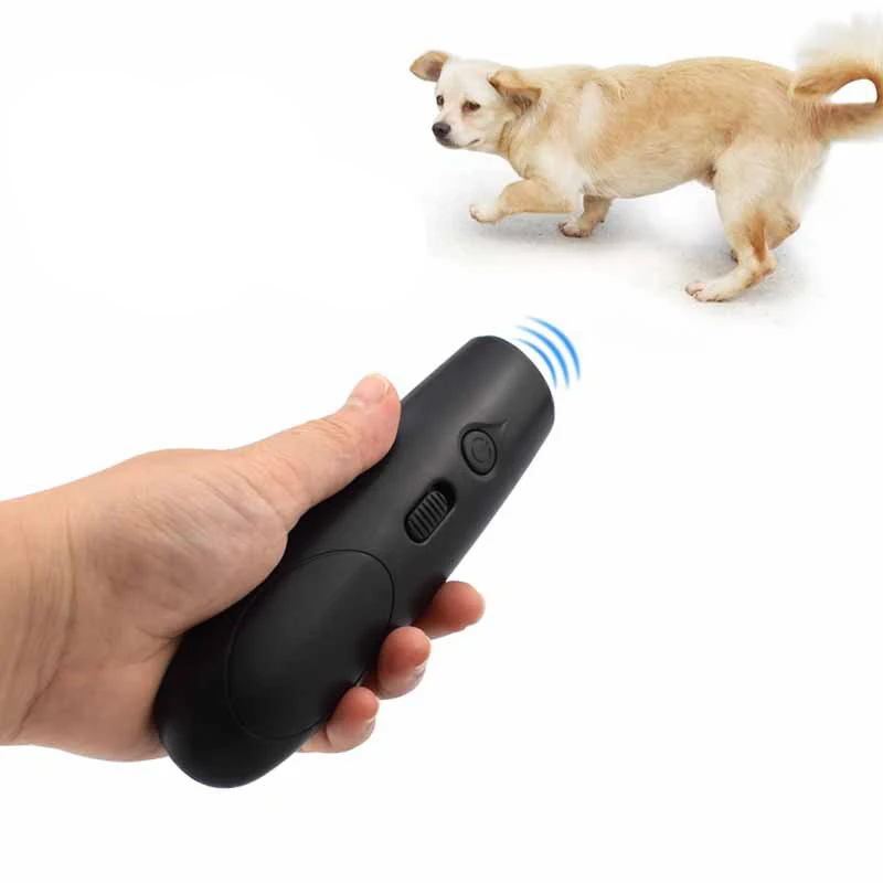 Custom Ultrasonic Anti Bark Control Stop Barking Away Dog Training Bark Deterrent Device Dog Repeller