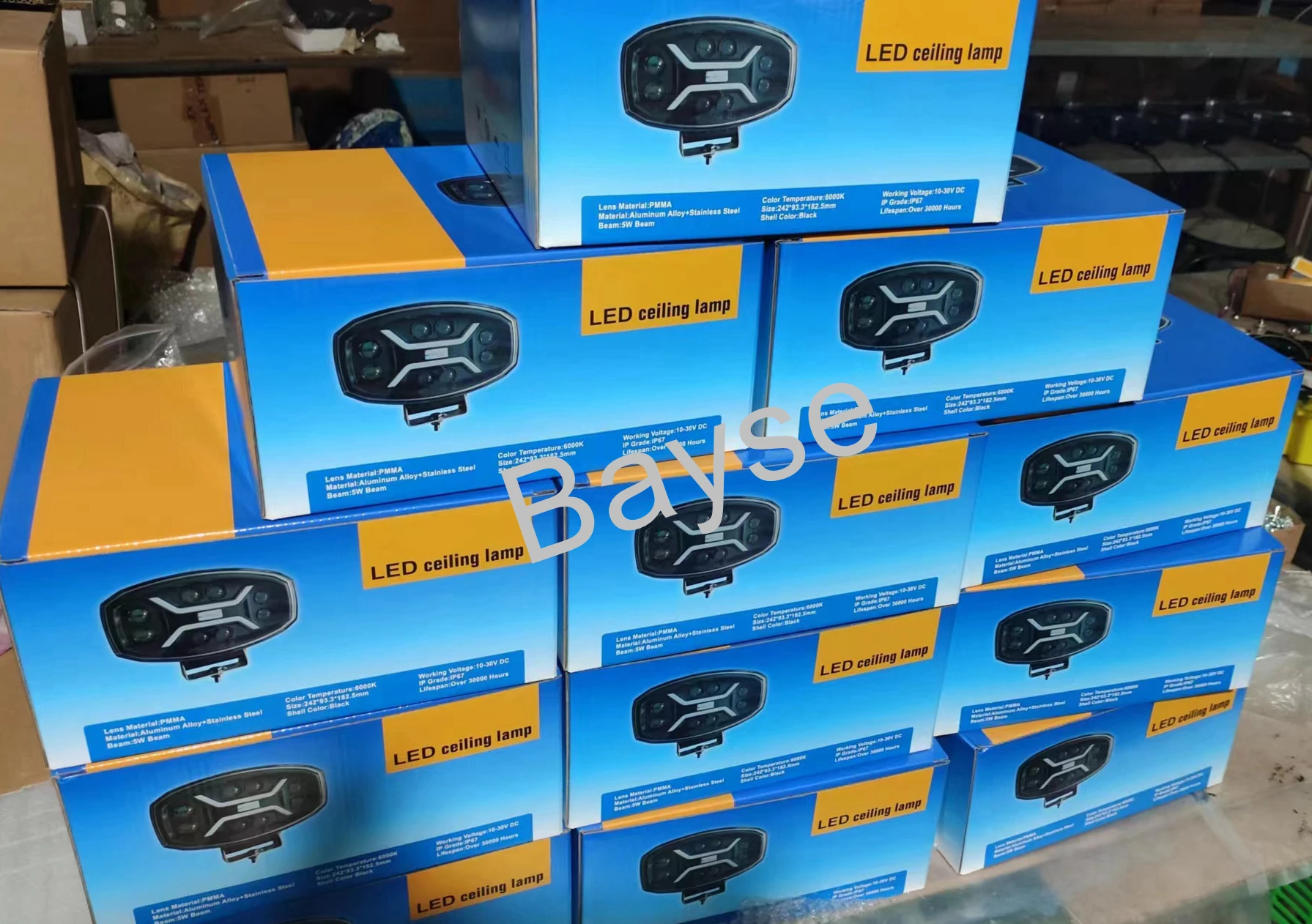 10 Inch Led Fog/Driving Lights Spotlight Truck  24V Led Spot Light Headlamp Led 4x4  White Amber Trailer Luces Para Camiones
