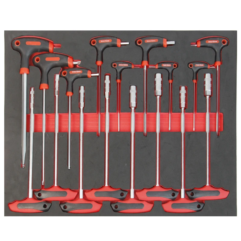 Srunv J1a44234 234pcs Tool Trolley With Crv Tools,Professional 7 Drawer Tool For Auto