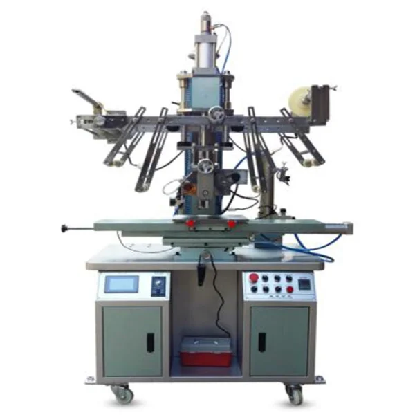 Plc Control Flat Adn Round Heat Transfer Printing Machine For Plastic