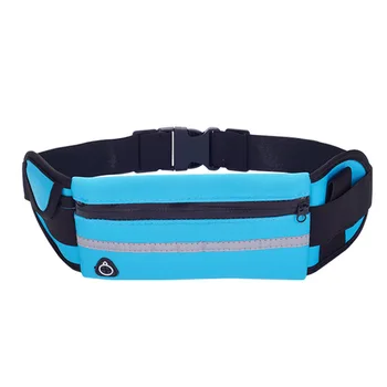 Multifunctional running sports waist bag, close-fitting waterproof mobile phone bag, marathon equipment bag