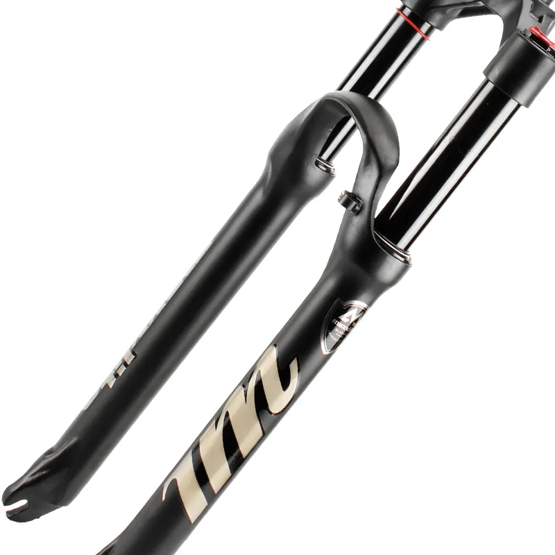 Fourche avant de vtt à pression d'air, réglage du rebond