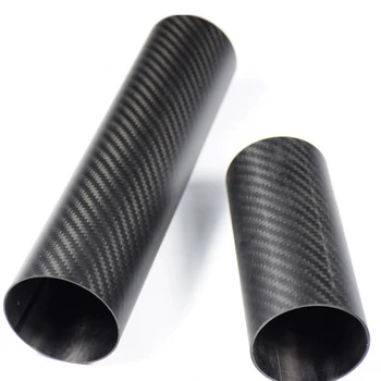 KT custom High-quality carbon fiber tube 2-10MM carbon fiber round tube hollow tube suitable for aircraft model kites